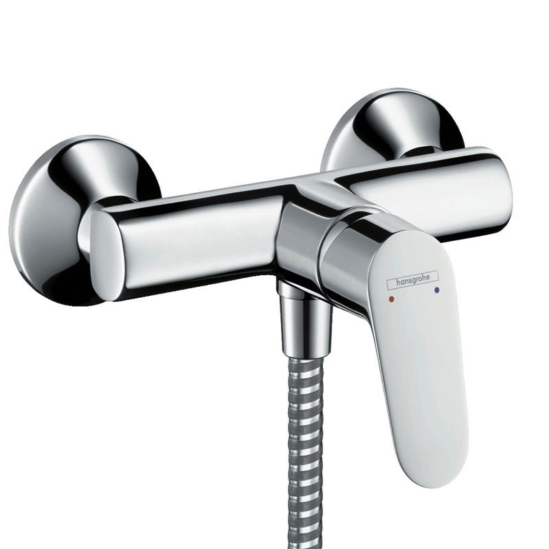Mitigeur mécanique Installation douche PMR mitigeur mecanique hansgrohe
