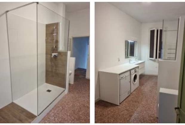 Douche et salle de bain sécurisée pour sénior et PMR Douche et salle de bain sécurisée pour sénior et PMR
