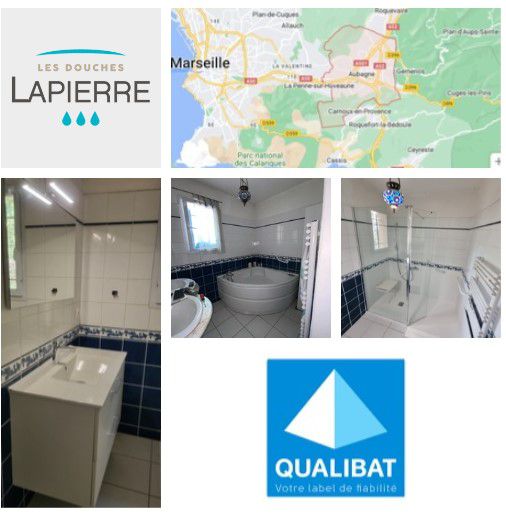 Douche et salle de bain sécurisée pour sénior et PMR Douche et salle de bain sécurisée pour sénior et PMR