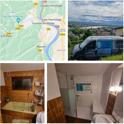 Douche et salle de bain sécurisée pour sénior et PMR