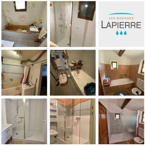 Douche et salle de bain sécurisée pour sénior et PMR