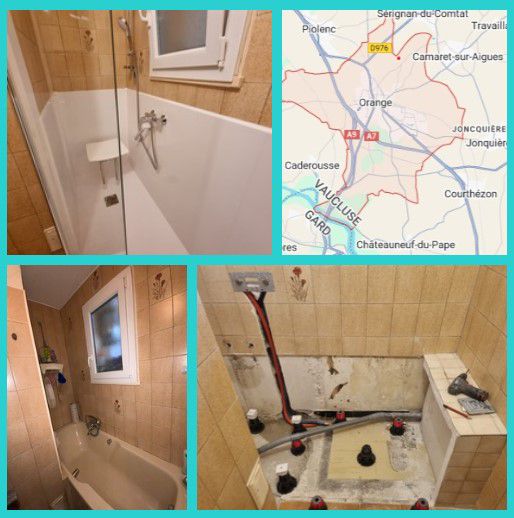 Douche et salle de bain sécurisée pour sénior et PMR