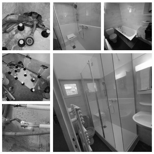Douche et salle de bain sécurisée pour sénior et PMR