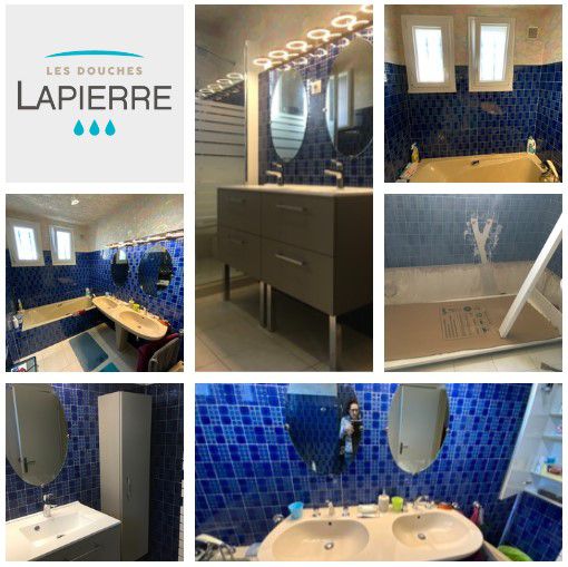 Douche et salle de bain sécurisée pour sénior et PMR