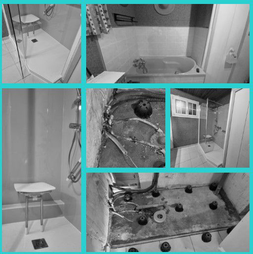 Douche et salle de bain sécurisée pour sénior et PMR