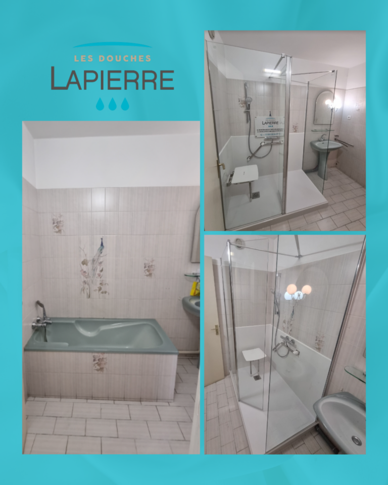 Douche pour personnes âgées à Orange en région Vaucluse 18 04 2025