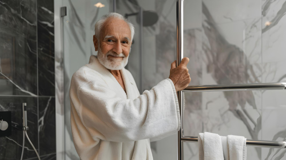 douche vs baignoire senior